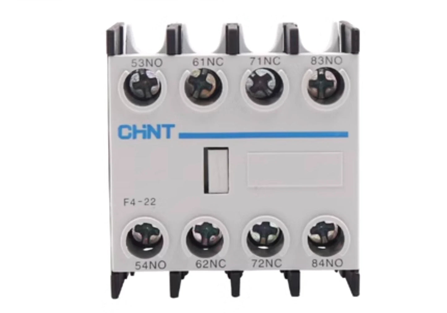 1 PCS CHINT AC contactor auxiliary contact F4-22