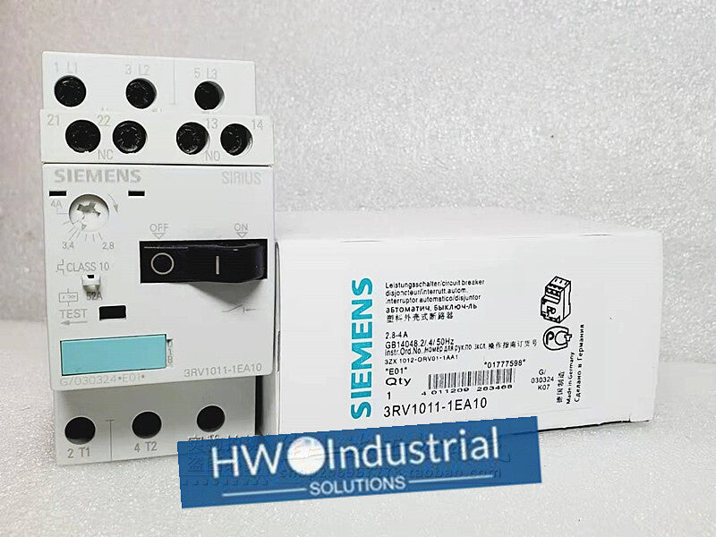 1pc SIE-MENS Motor Circuit Breaker 3RV1011-1EA10 3RV1011-1EA10 2.8-4A