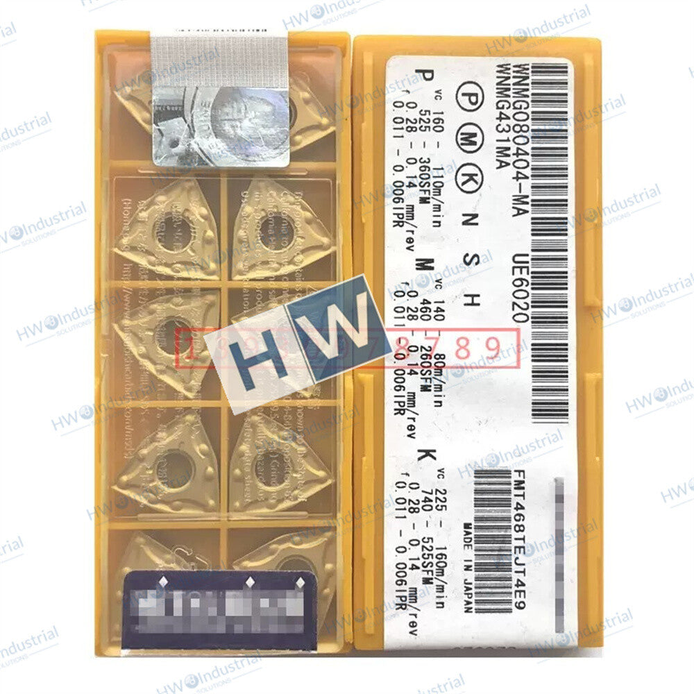 10piece/Box WNMG080404-MA UE6020 Mitsubishi CNC Blade