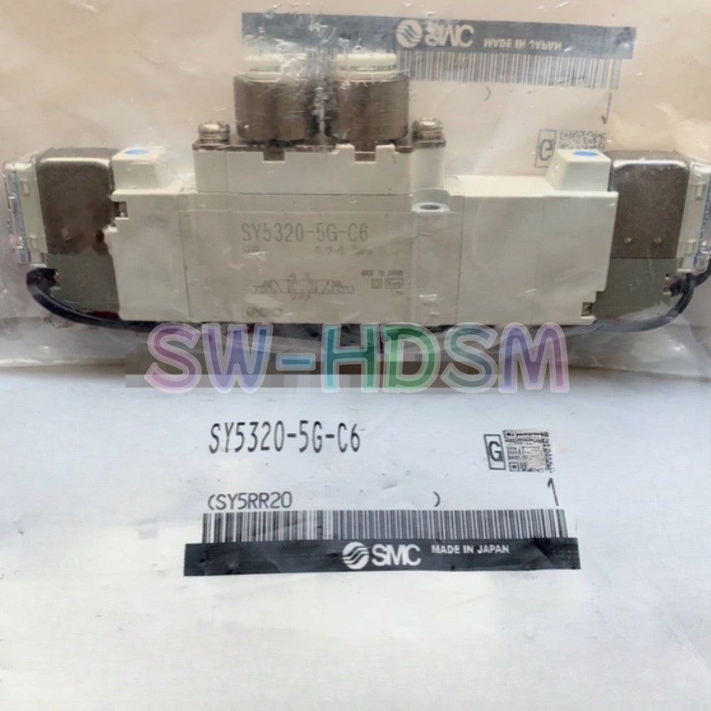 1PCS FOR SMC Solenoid Valve SY5320-5G-C6 Freight Free