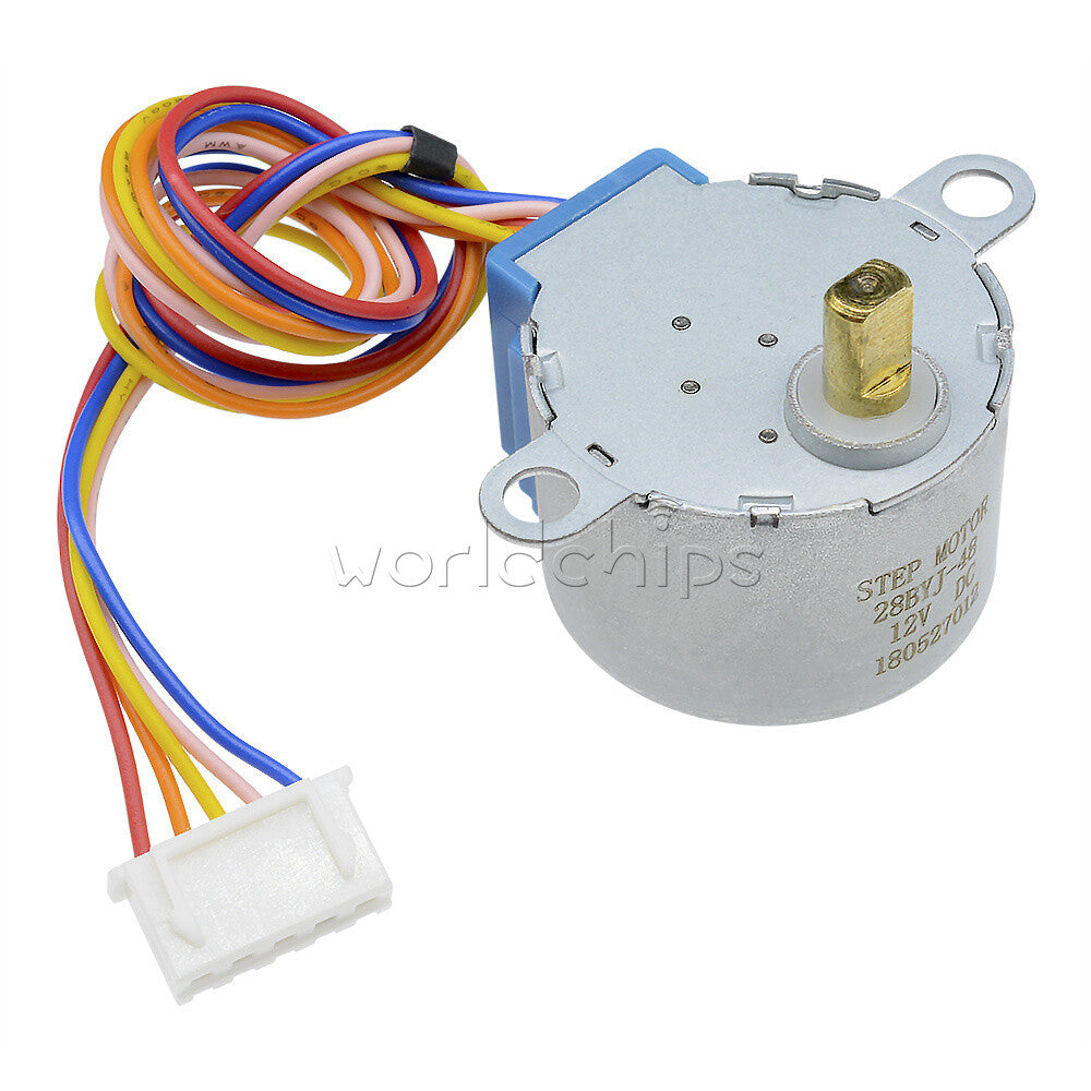 10PCS 28BYJ-48 Valve Gear Stepper Motor DC5V 4-Phase Step Motor module Arduino