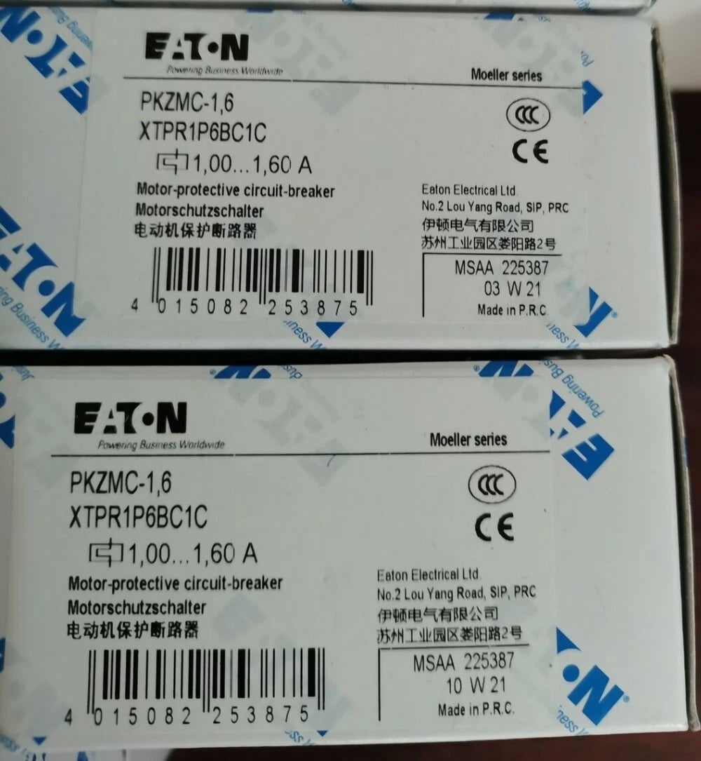 EATON PKZMC-1,6 Circuit breaker 1-1.6A#P