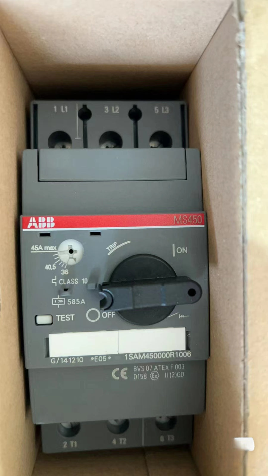 1pcs ABB MS450-45 (36-45A) Electric Starter