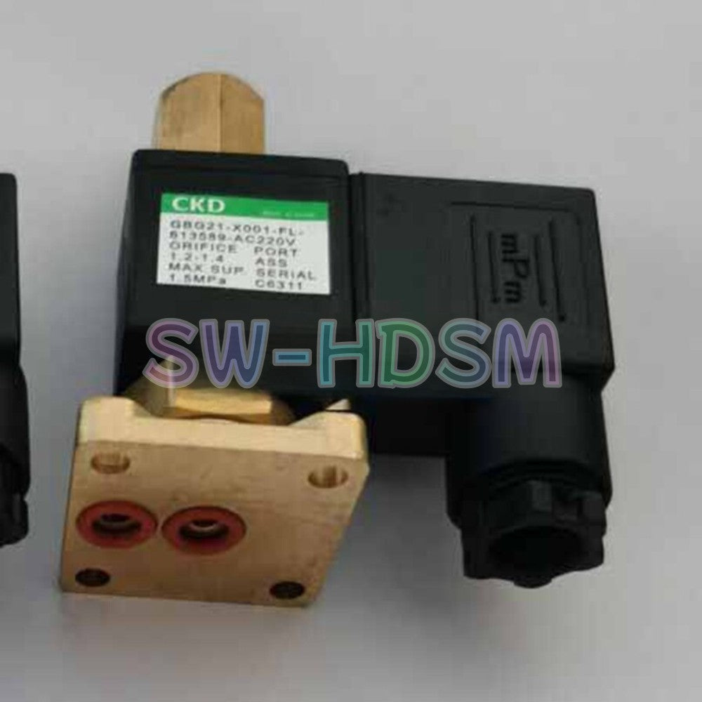 1PCS FOR CKD Solenoid Valve GBG21-X001-FL-613589-AC220V Freight Free