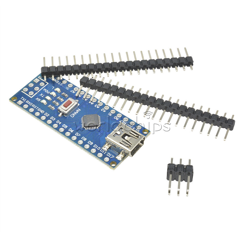 2PCS Nano 3.0 Controller Board Compatible with Arduino Nano CH340 USB Driver