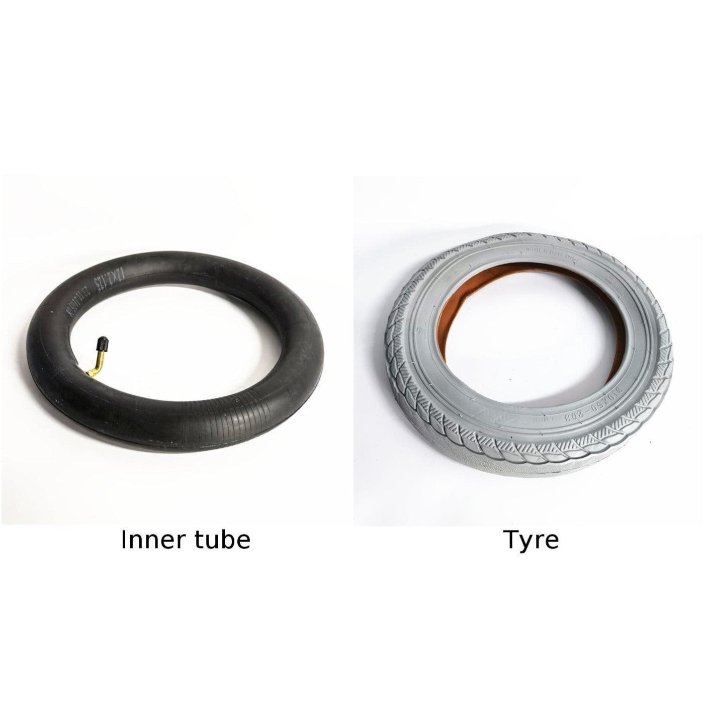 Tire Tire Hard Wearing Rubber Tire 12 1/2x2 1/4 12 Inch 310x50-203