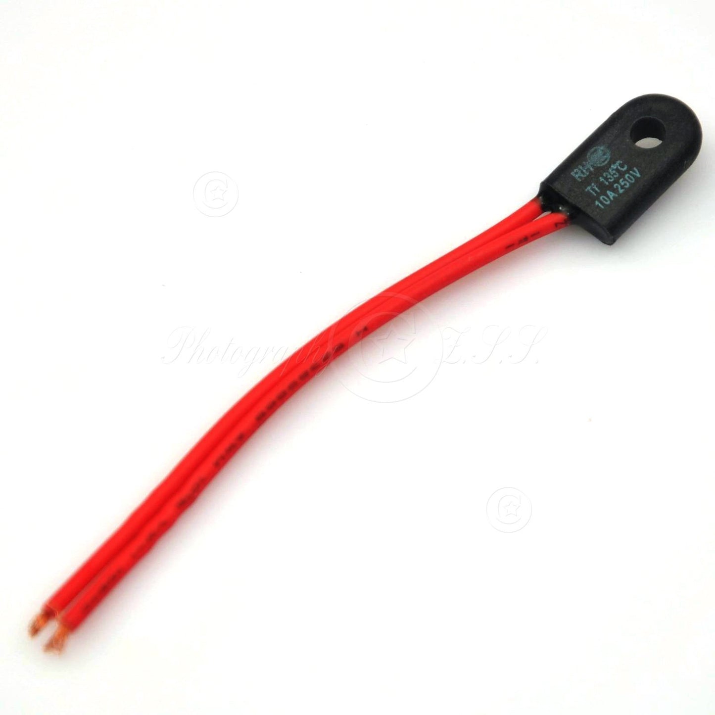 2x 250V 10A 135℃ Thermal Fuse For Electric Oil Heater,Disinfection Cabinet Stove