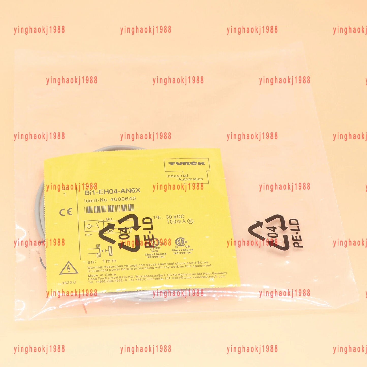 1pcs TURCK Bi1-EH04-AN6X Proximity Switch sensor Fast Shipping #P