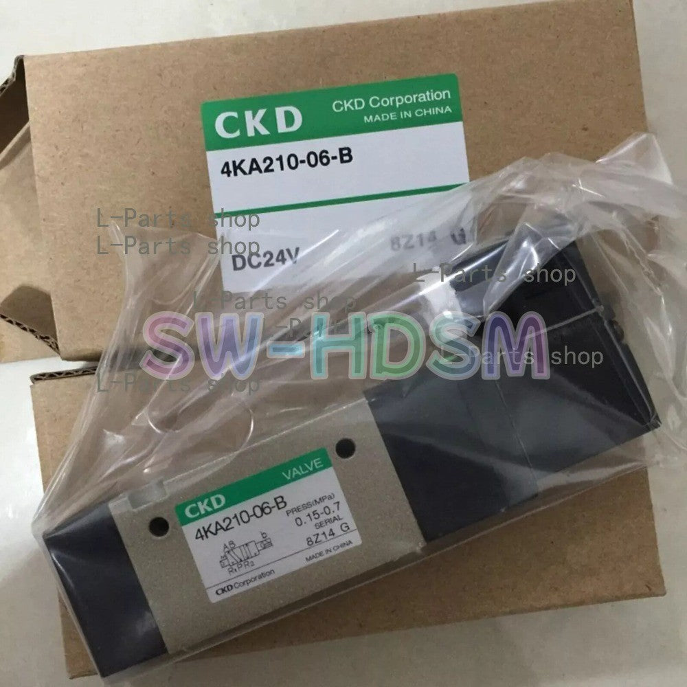 1PCS CKD 4KA210-06-B DC24V Solenoid Valve Freight Free