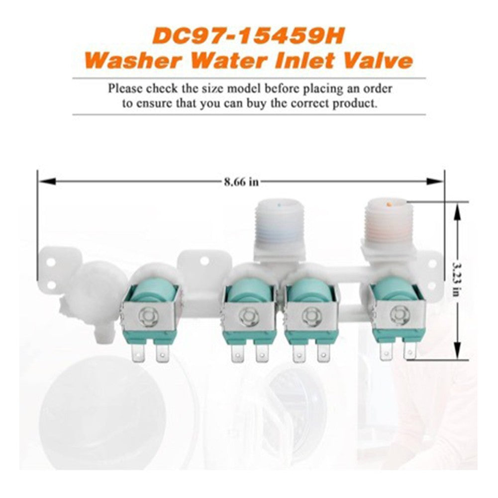 Washing Machine Water Inlet Valve Compatible with For Samsung Models DC97