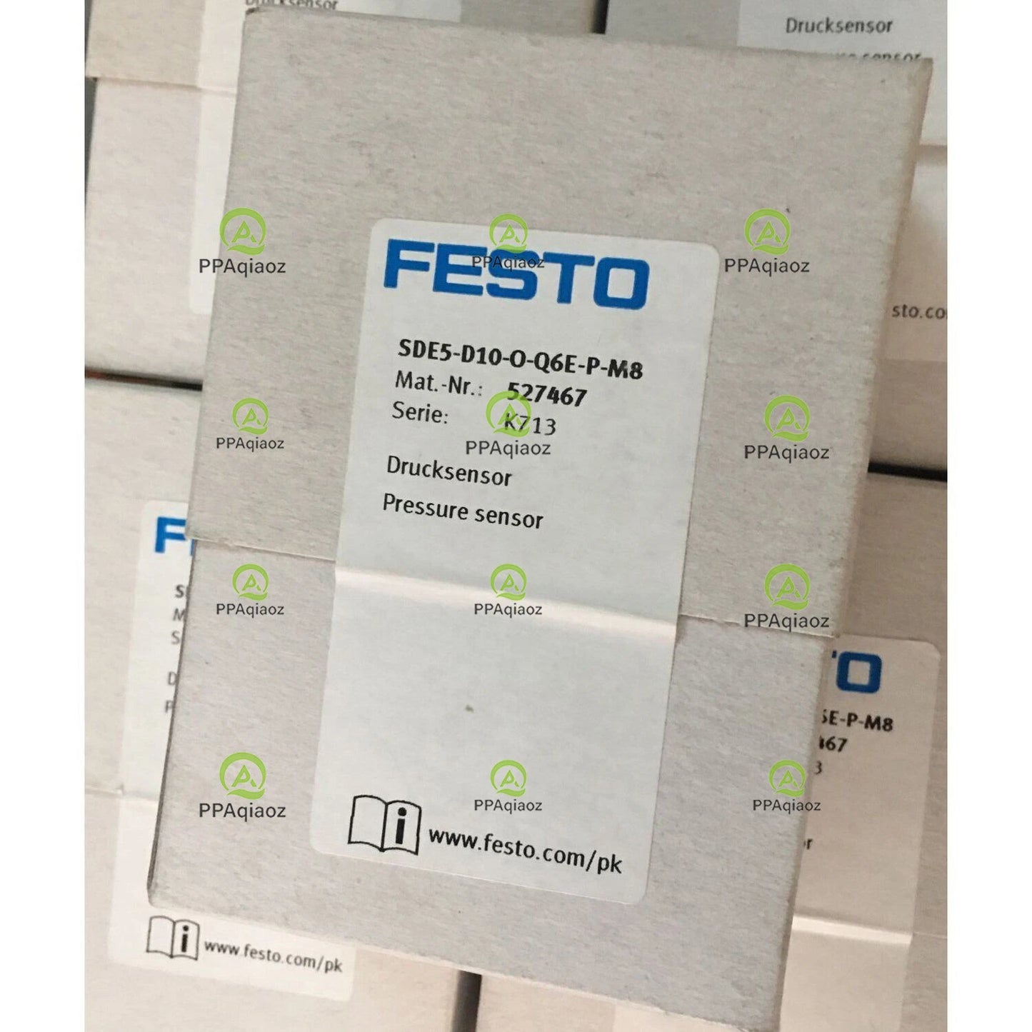 1PC FESTO SDE5-D10-O-Q6E-P-M8 527467 Pressure Sensor Free Shipping