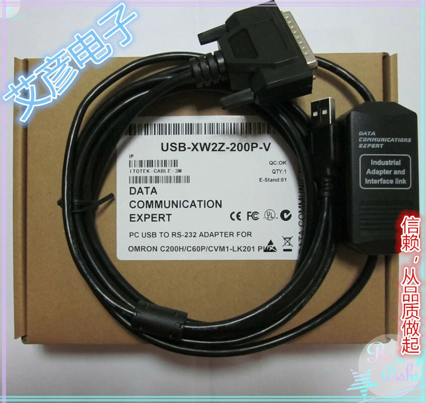 USB-XW2Z-200P-V PLC programming cable For C200H Connect LK201 Length:3m
