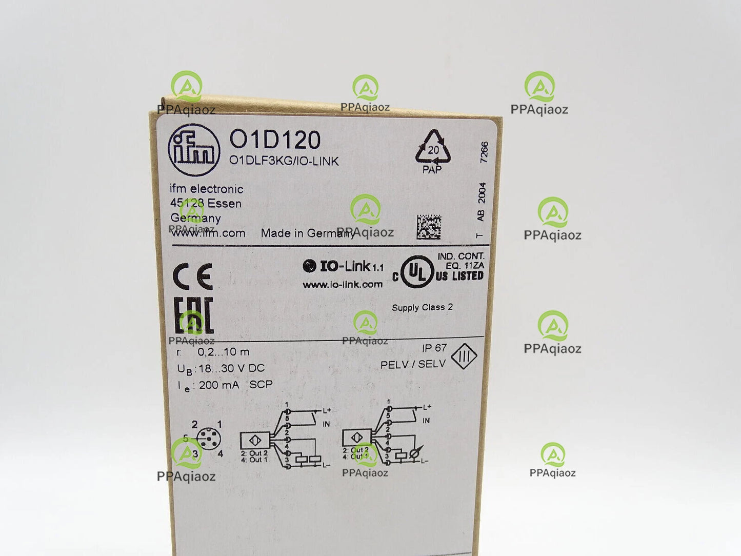 1PC IFM O1D120 Photoelectric Distance Sensor ping