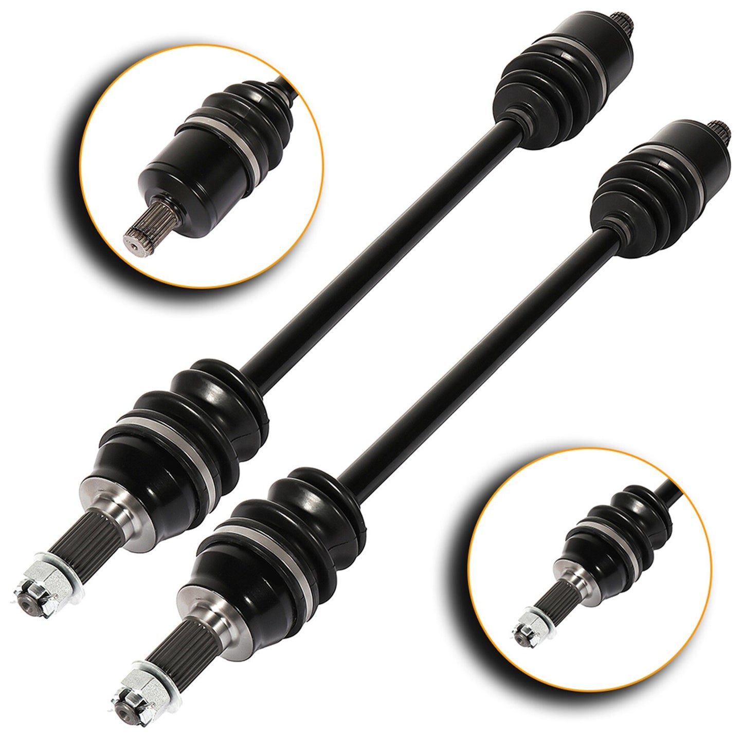 For Polaris General 1000 2 Pcs CV Joint Axles Front Passenger Driver 2016-2017