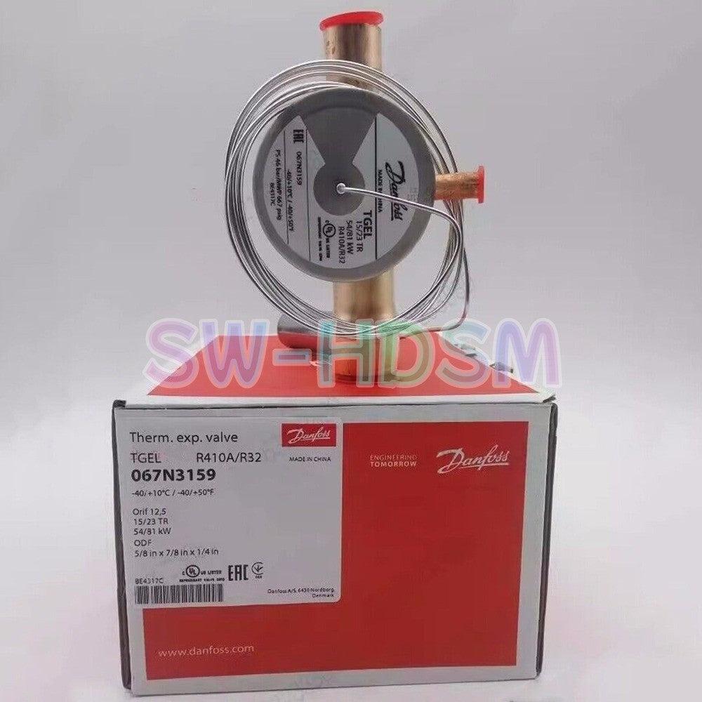 1PCS for Danfoss 067N3159 TGE R410A/R32 Thermal Expansion Valve Freight Free