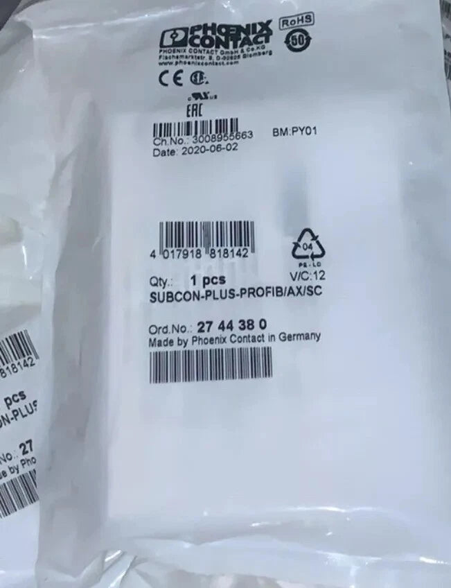 PHOENIX CONTACT SUBCON-PLUS-PROFIB/AX/SC 2744380 Connector #P