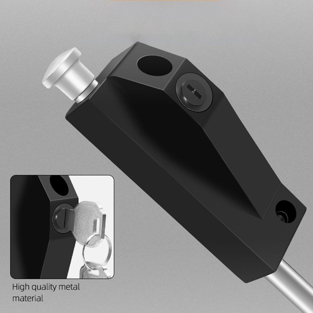 Floor Latch Lock with Automatic Compression Spring for Reliable Door Locking