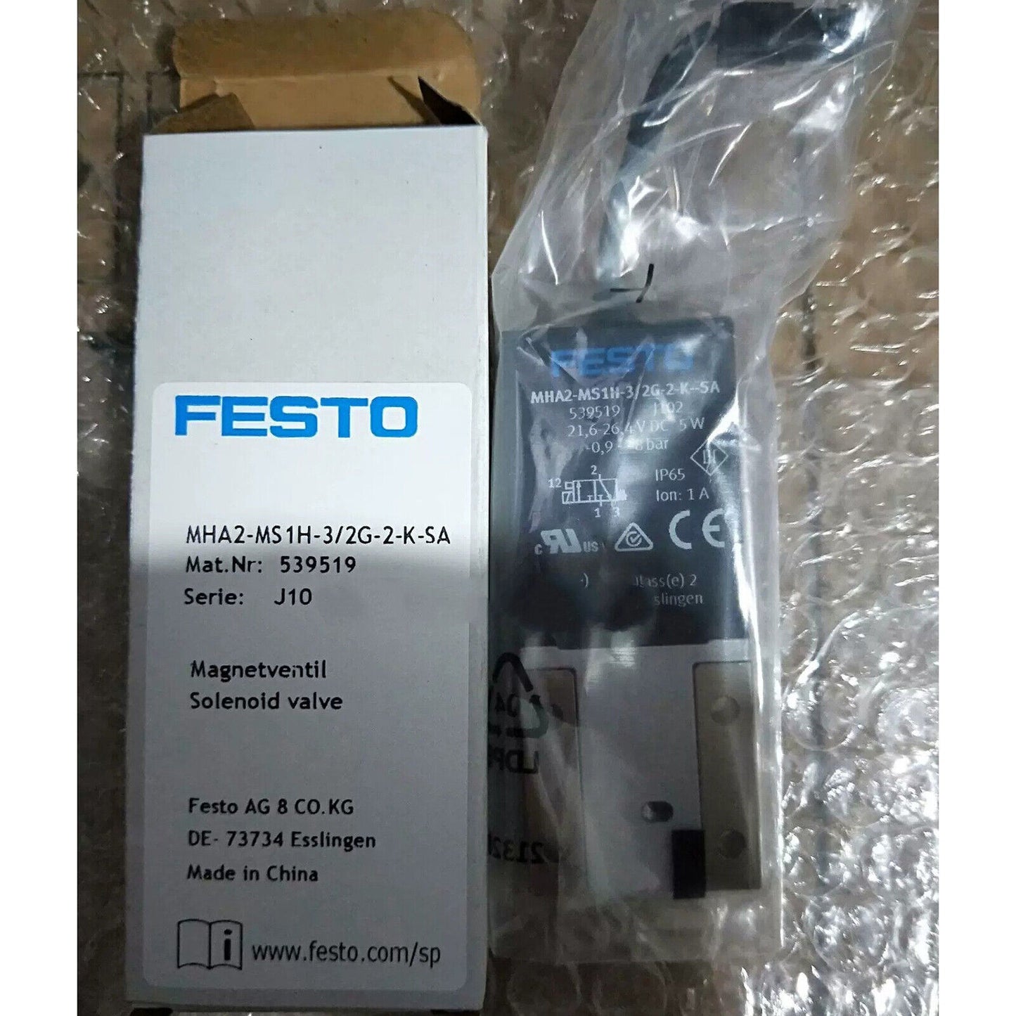 1pcs For FESTO MHA2-MS1H-3/2G-2-K-SA 539519 Solenoid valve