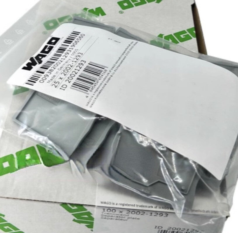 25pcs WAGO 20021293 Wiring Terminal Partition 2002-1293