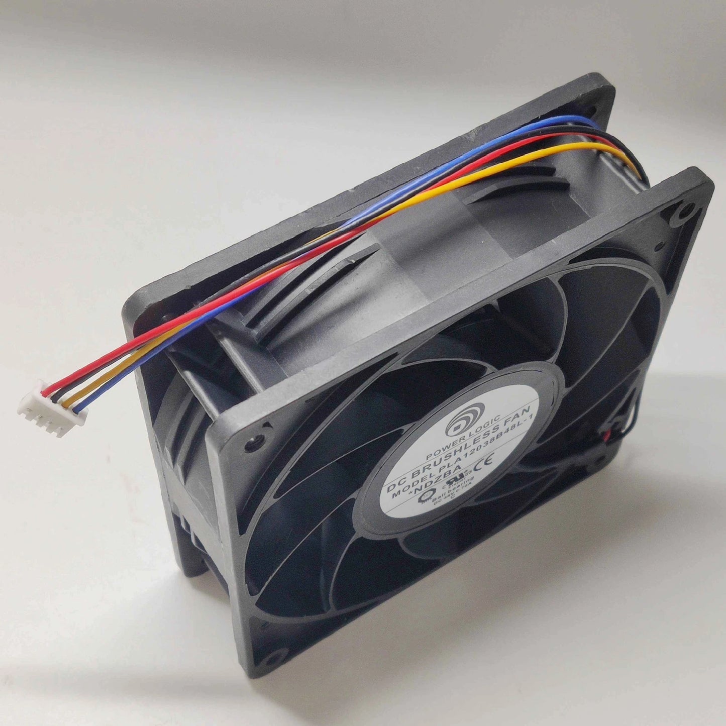 Qty:1pc 4-wire chassis inverter cooling fan PLA12038B48L-1 12038 48V 0.70A