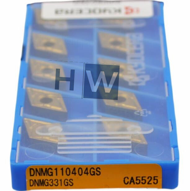 BOx/ 10PCS Kyocera Diamond CNC Blade DNMG110404GS CA5525