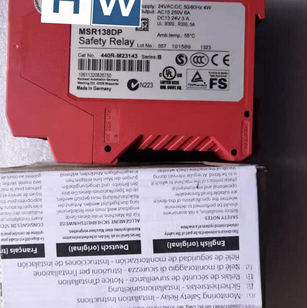 1PC MSR138DP 440R-M23143 Safety Relay (Expedited )