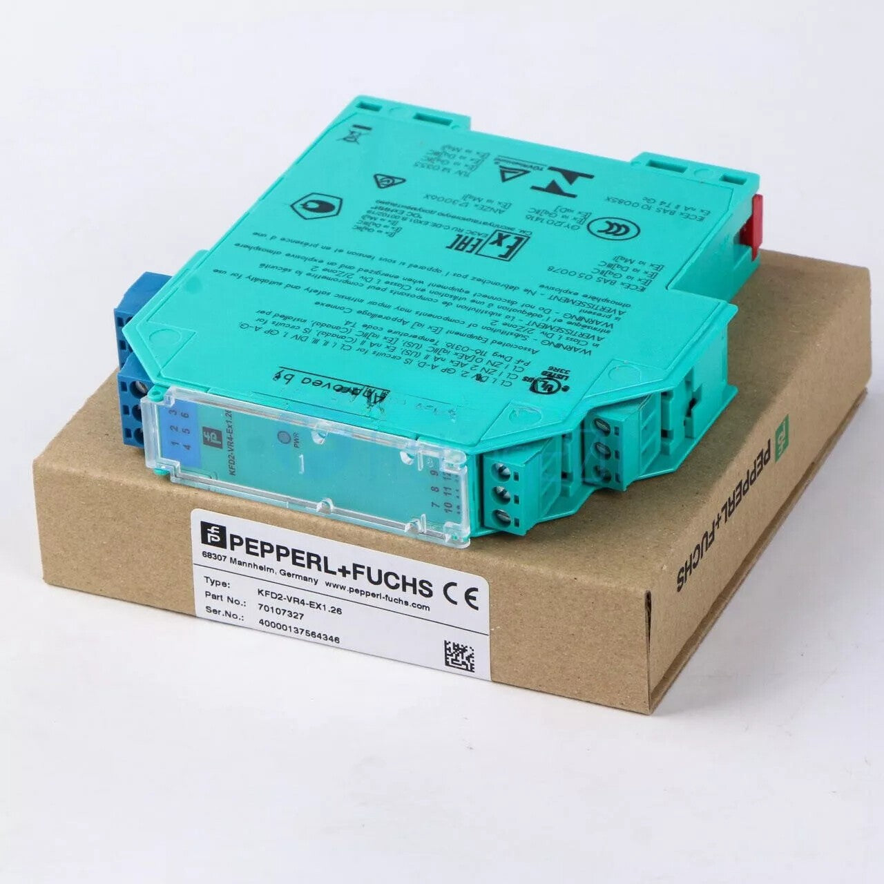 1Pcs Pepperl+Fuchs safety barrier KFD2-VR4-EX1.26