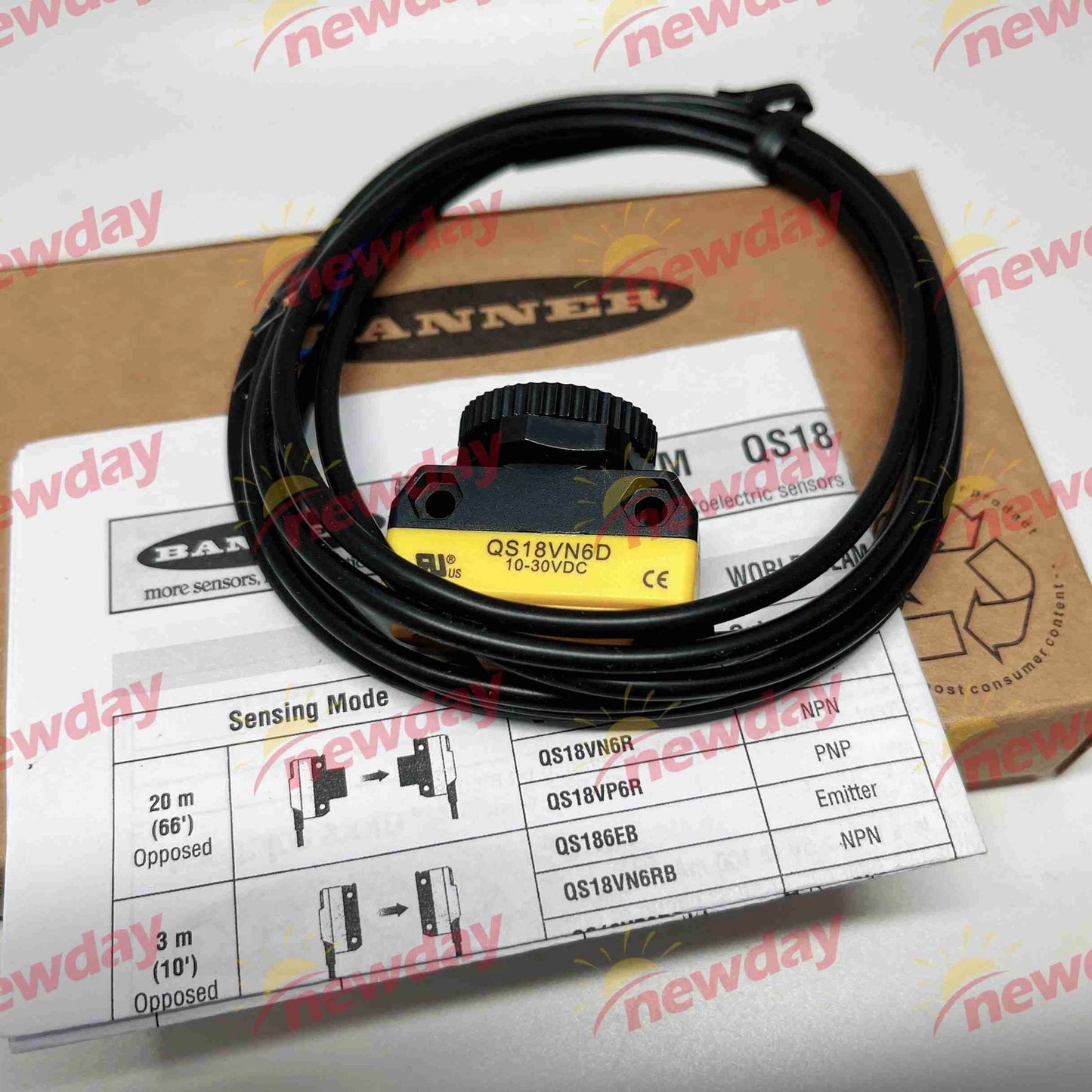 1pc QS18VN6D Engineering Corp Photoelectric Sensor