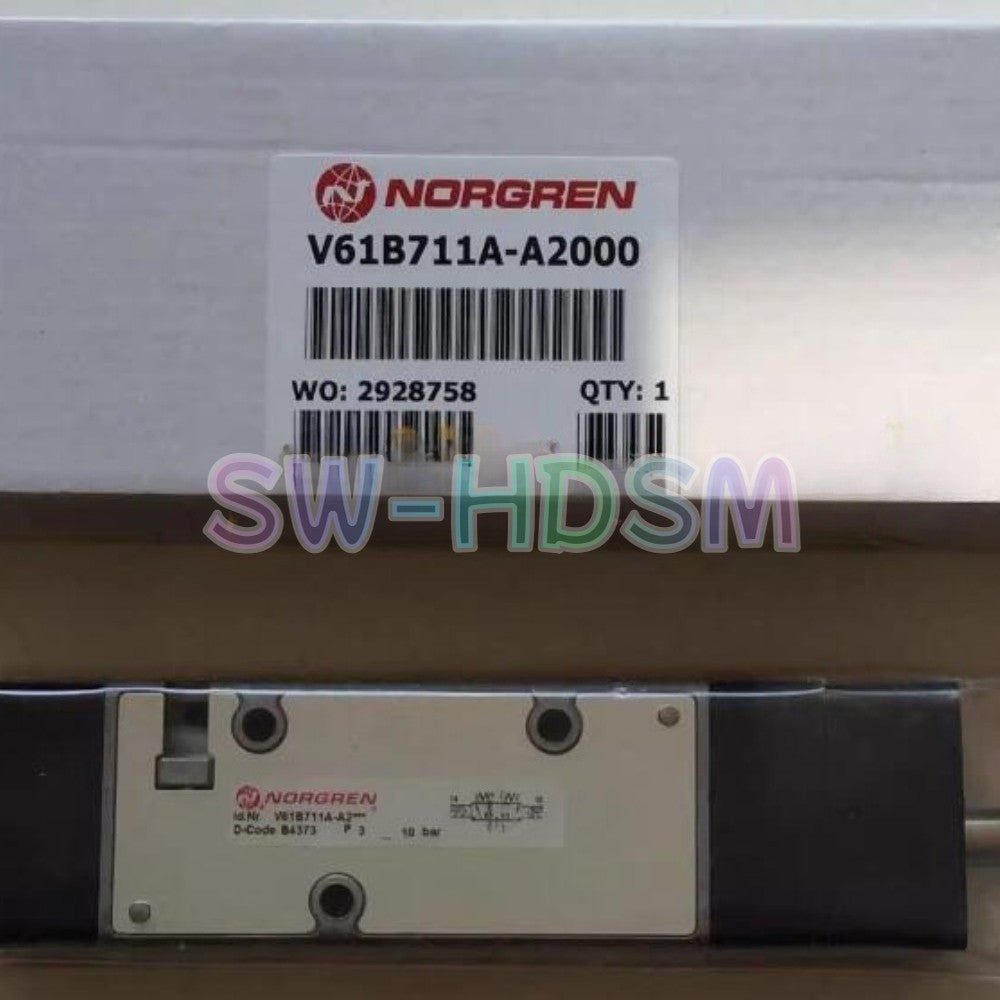1PCS for NORGREN V61B711A-A2000 Solenoid Valve Freight Free
