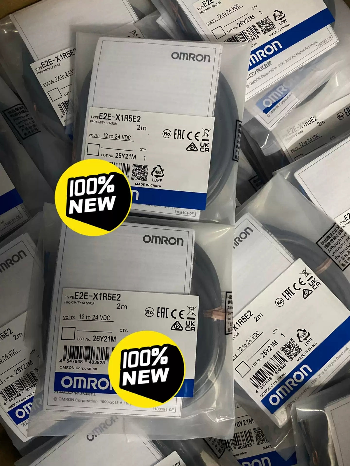 1pcs Omron E2E-X1R5E2 Proximity Sensor