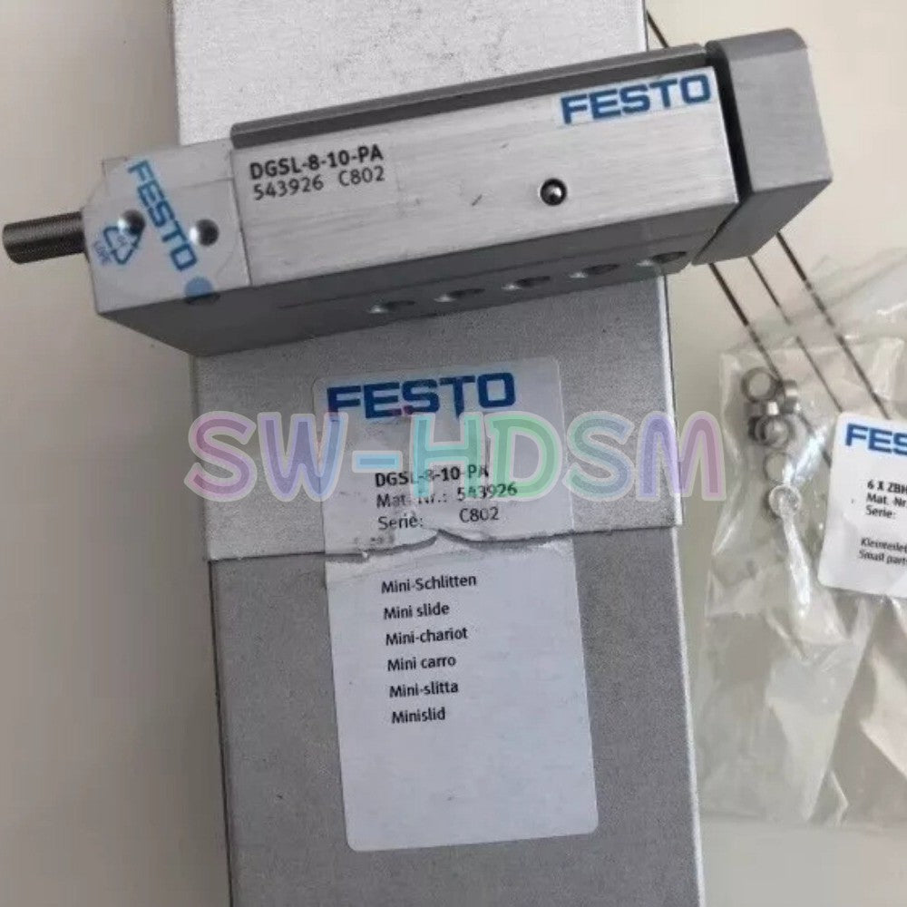 1PCS for Festo Slide Cylinder DGSL-8-10-PA 543926 Freight Free