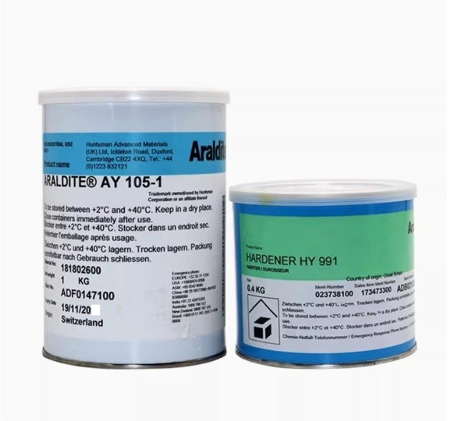 Huntsman Araldite AW 105-1 Epoxy & Hardener HY 991 1.4KG free ship