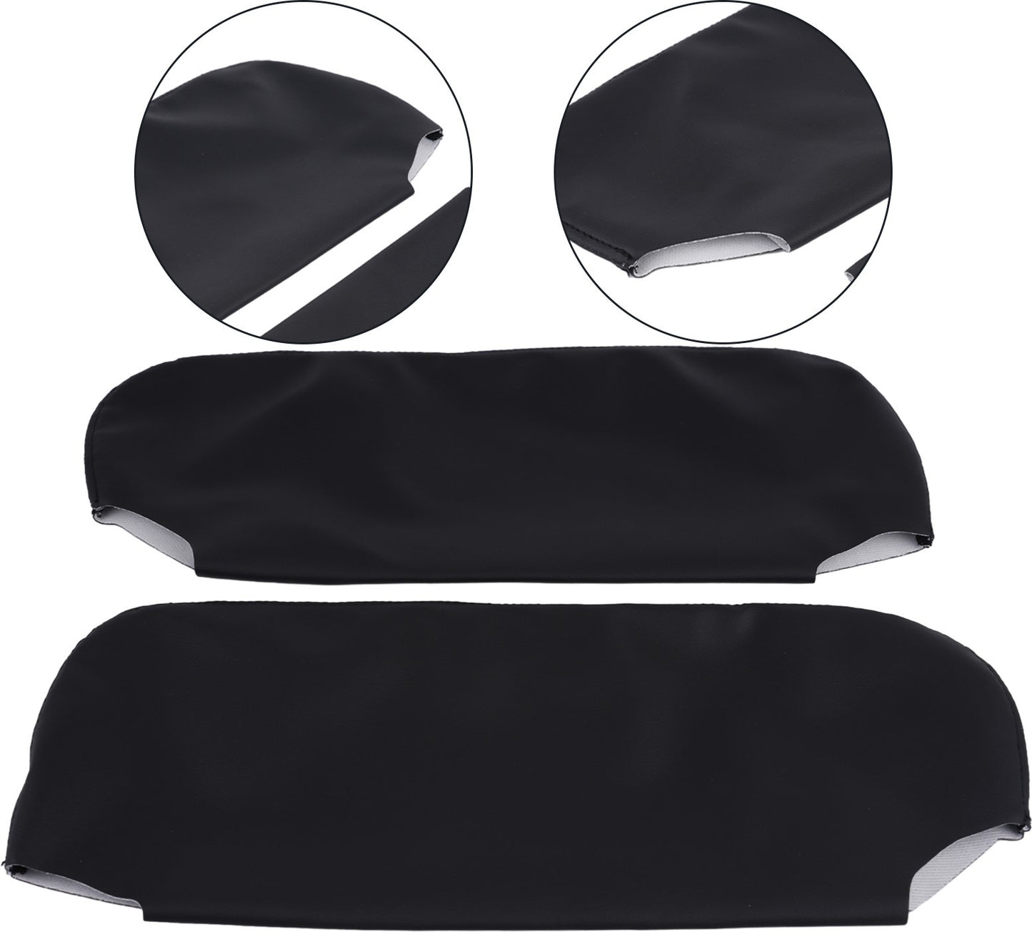 2pcs For Camaro For Firebird 93-02 Sun Visor Leather Replacement Cover Trim