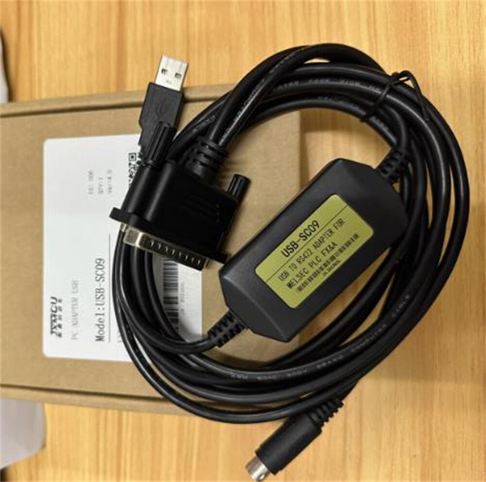FOR Mitsubishi FX1N/FX2N/FX1S/FX3U series PLC programming cable USB-SC09
