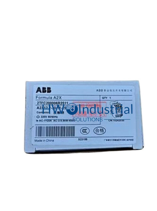 1PC Circuit Breaker Contactor A2X25.2-30-11-25 220V ABB Air Switch