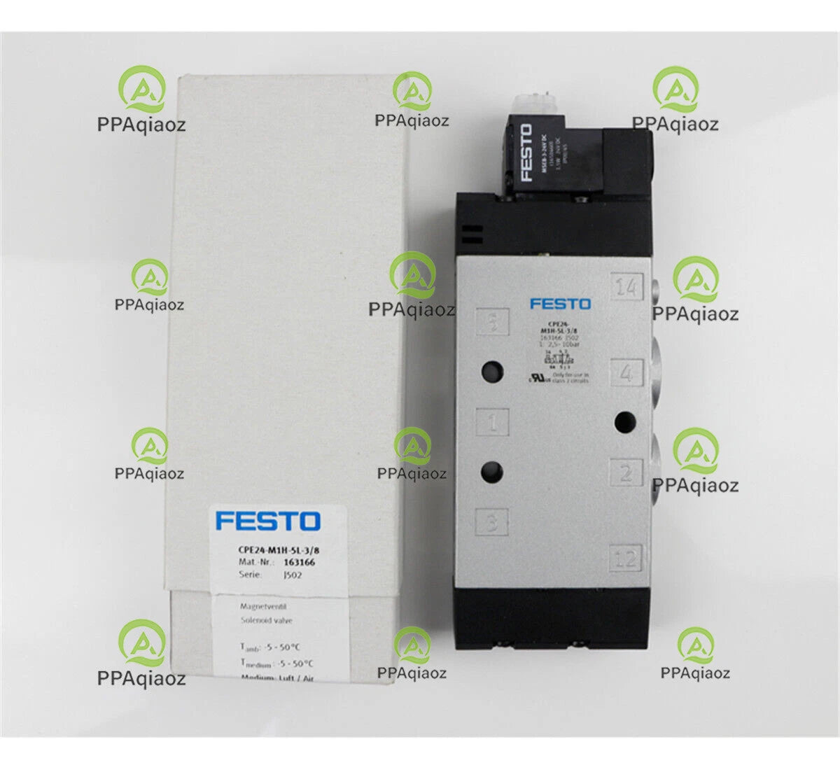 1PC FESTO CPE24-M1H-5L-3/8 163166 Solenoid Valve Free Shipping