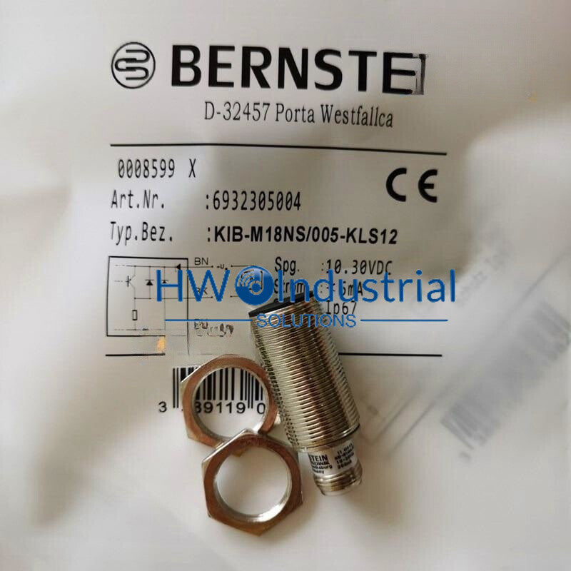 1PC BERNSTEIN KIB-M18NS/005-KLS12 Proximity Switch Sensor