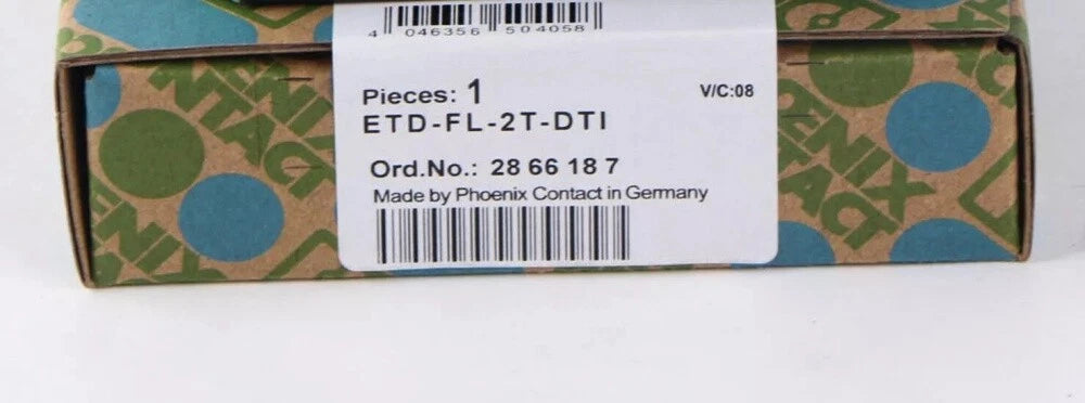 Phoenix Contact ETD-FL-2T-DTI timing relay 2866187 #P