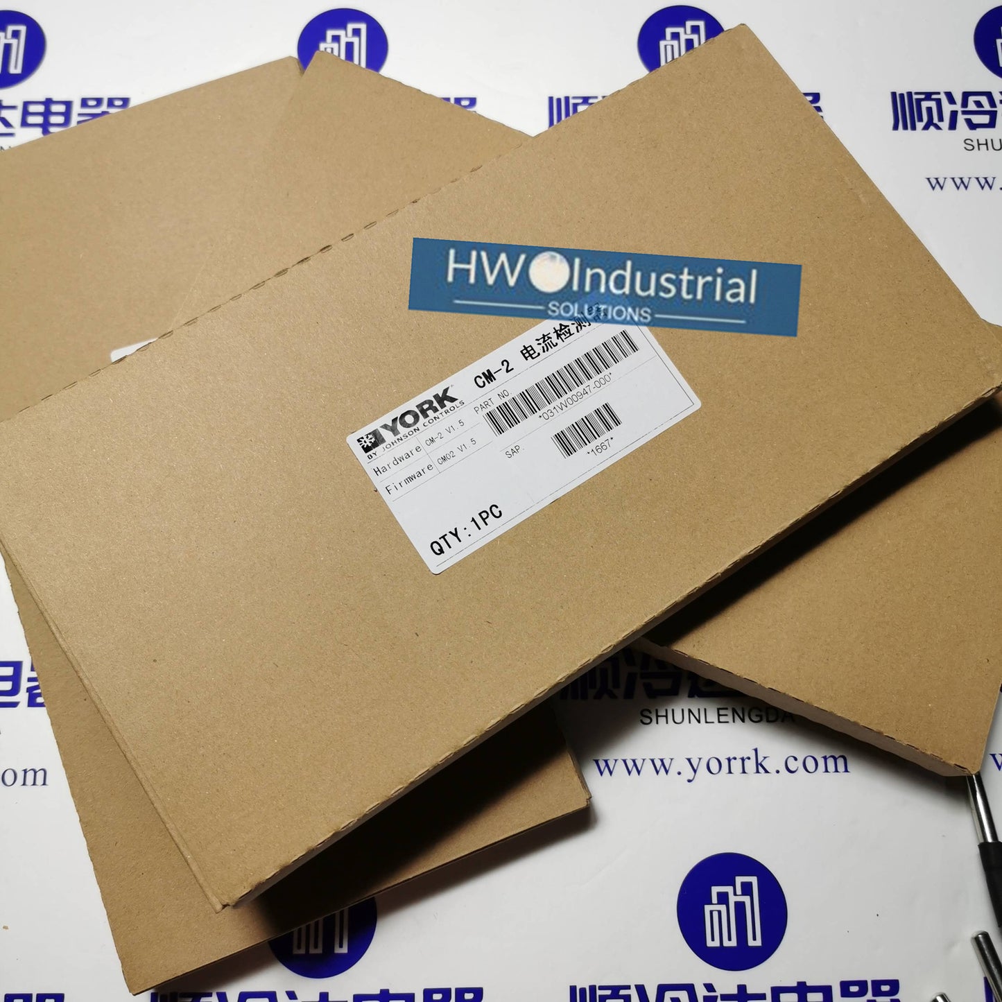 YORK 031W00947-000 CM-2 Current Detector Air Conditioning Control Board