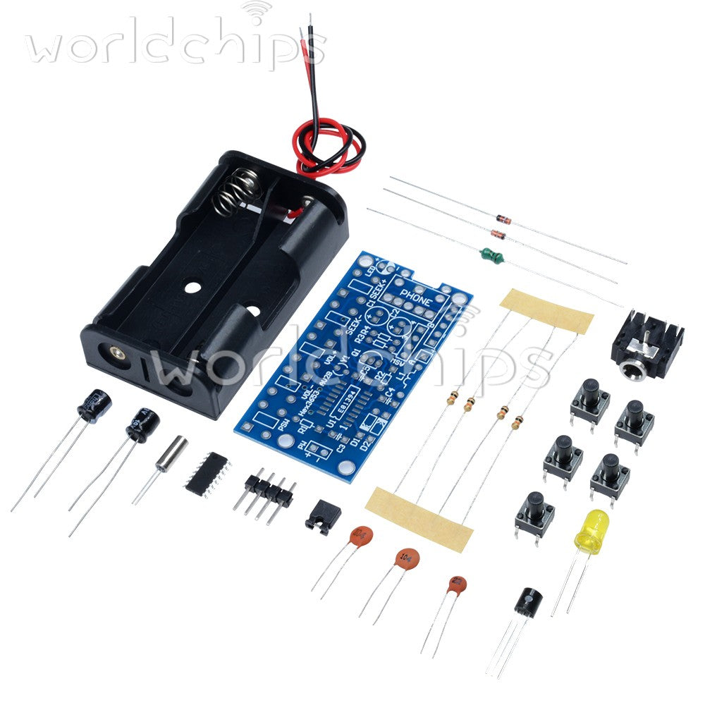 10 set Wireless FM Radio Receiver Module PCB DIY Electronic Kits 76MHz-108MHz