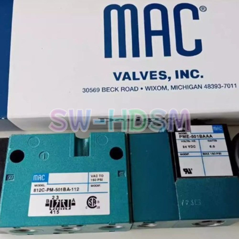 1PCS For MAC Solenoid Valve 812C-PM-501BA-112 Freight Free