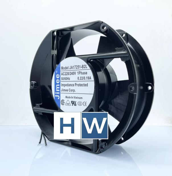 1PC JA17251-B2L 2-wire 220-240V 0.22/0.19A 172*51 Axial Flow Cooling Fan