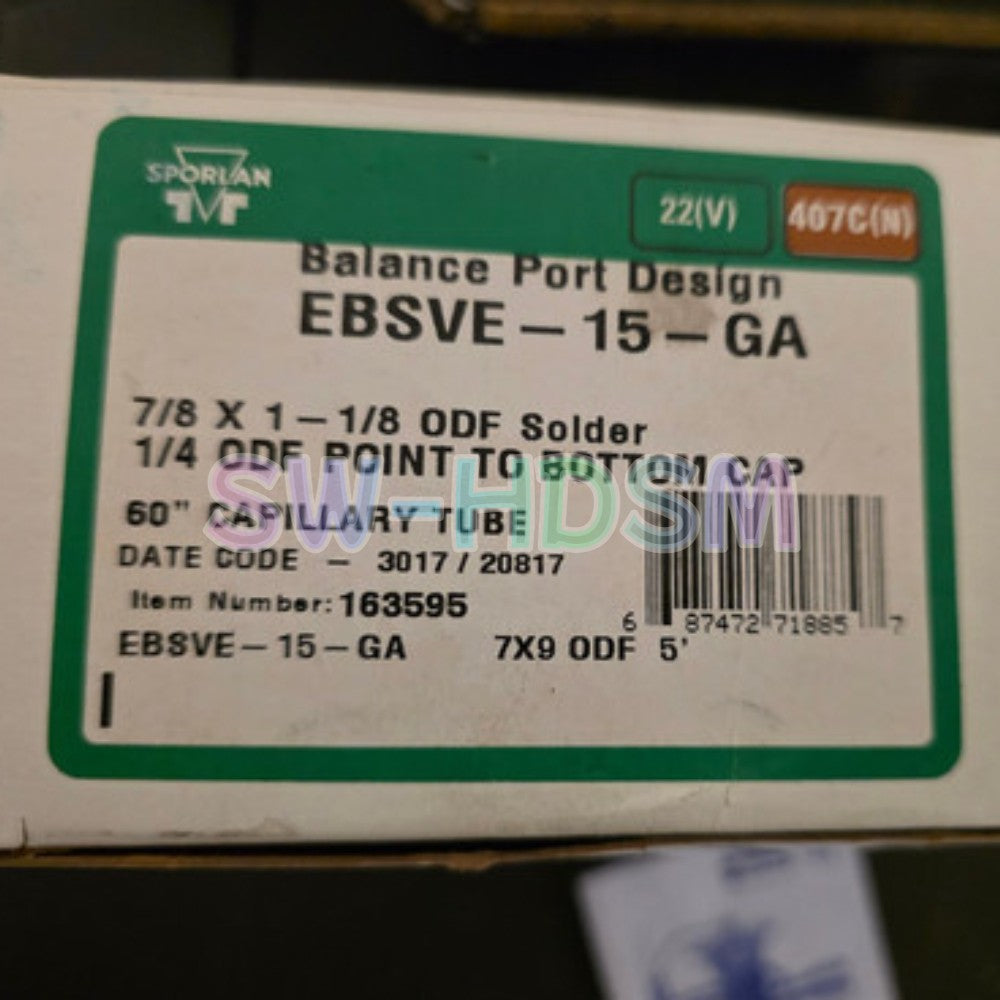 1PCS for Sporlan EBSVE-15-GA Expansion Valve Freight Free