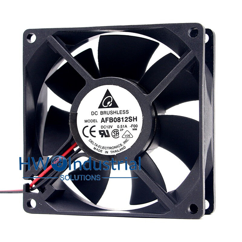 1PC AFB0812SH 12V 0.51A 8CM Delta Inverter Airflow Cooling Fan Size 80*80*25 mm