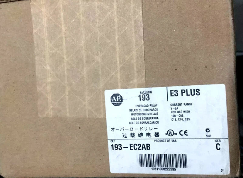 193-EC2AB Overload Relay 193EC2AB UPS free shipping#P