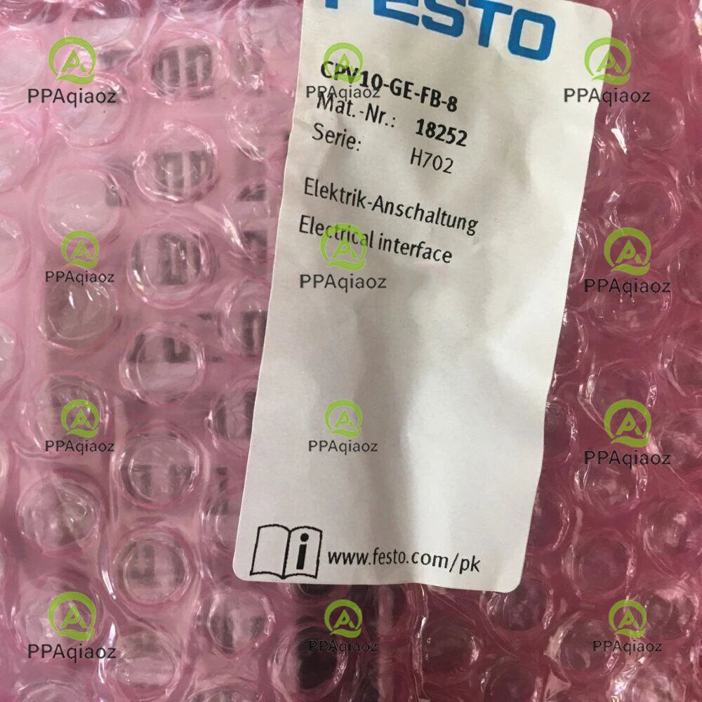 One Festo CPV10-GE-FB-8 18252 Solenoid Valve CPV10GEFB8 ping