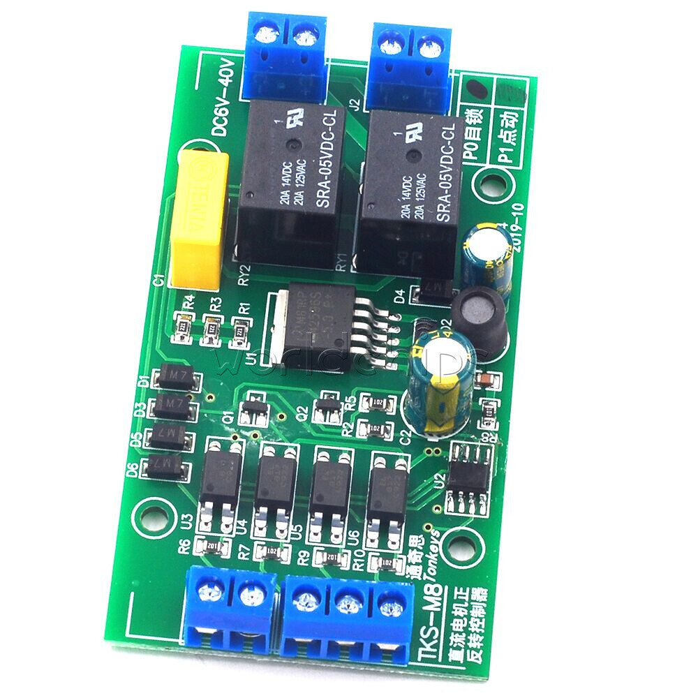DC Motor Controller Forward Reverse 20A High Current Control Module 5V/12V/24V
