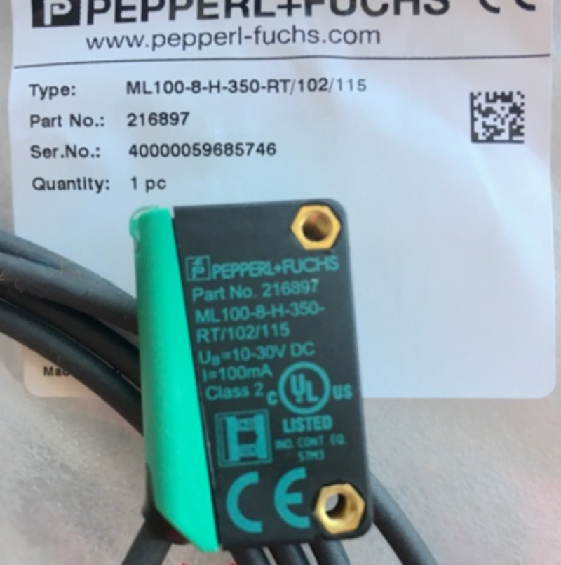 1pcs PEPPERL+FUCHS Sensor ML100-8-H-350-RT/102/115