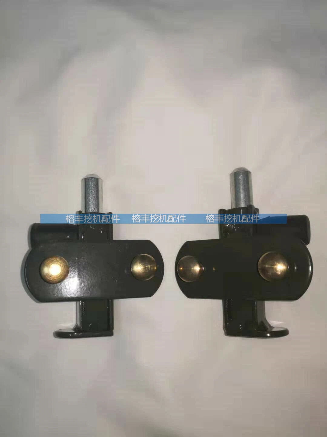 1 pair front and lower glass latches For Hitachi EX60/120/200/300-5