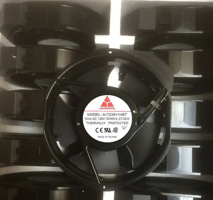 A17238V1HBT Y.S.TECH 120V 27/32W 17CM 17238 aluminum frame AC cooling fan #P